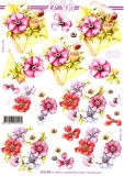 3D-Bogen Blumen im Brief von Nouvelle (8215395)