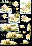 3D-Bogen Seerosen von Nouvelle (8215444)