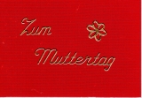 Sticker - Zum Muttertag - gold - 421