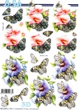 3D-Bogen Schmetterlinge von Nouvelle (8215695)