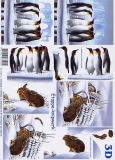 3D-Bogen Pinguin & Hase von LeSuh (4169506)
