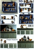 3D-Bogen Vögel im Küchenschrank von LeSuh (4169606)