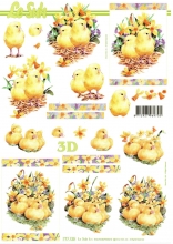 3D-Bogen Ente & Küken von LeSuh (777.120)