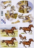 3D-Bogen Pferde von Nouvelle (821542)
