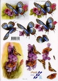 3D-Bogen Schmetterlinge von Nouvelle (821554)