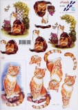 3D-Bogen Katzen von Nouvelle (821558)
