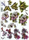 3D-Bogen Schmetterlinge von Nouvelle (821572)