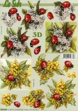 3D-Bogen Kfer & Blumen von Nouvelle (8215244)