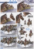3D-Bogen Pferde im Wasser von Nouvelle (8215285)