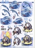 3D-Bogen Delphin & Robbe von Nouvelle (8215288)