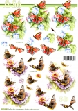 3D-Bogen Schmetterlinge von Nouvelle (8215696)