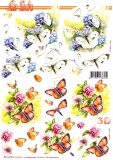 3D-Bogen Schmetterlinge von Nouvelle (8215700)
