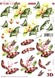 3D-Bogen Schmetterlinge von Nouvelle (8215698)