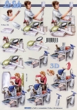 3D-Bogen Krankenschwester & Friseuse von Nouvelle (8215233)