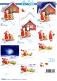 3D-Bogen Weihnachtsmann von LeSuh (777.451)