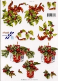 3D-Bogen Weihnachtsgesteck von Nouvelle (8215102)