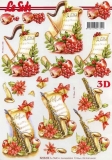 3D-Bogen Weihnachtsmusik von Nouvelle (8215213)