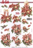 3D-Bogen Weihnachtsgesteck von Nouvelle (8215354)