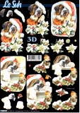 3D-Bogen Bernhardiner im Winter von Nouvelle (8215804)