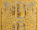 Sticker - Schultten und Taschen - gold - 103