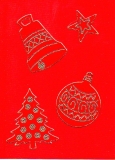 Transparent-Sticker-Weihnachtsdeko -gold-950