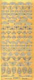 Sticker - Kleine Ornamente  - gold - 1022