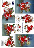 3D-Bogen Weihnachtsmann von LeSuh (4169117)