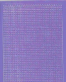 Mosaik-Sticker - Ganze Platte - 1038 - violett