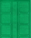 Mosaik-Sticker - Quadrate - 1078 - grn