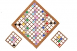 Mosaik-Sticker - Quadrate - 1078 - bronze