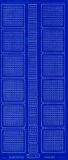 Mosaik-Sticker - Quadrate - 1078 - blau