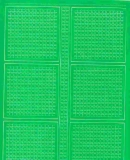 Mosaik-Sticker - Quadrate & Rand - 1081 - grn