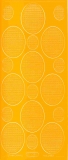 Mosaik-Sticker - Ovale (Eier) - 1080 - gelb