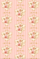 Designer-Paper Vintage Roses (84808)