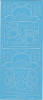 Sticker - Baby-Brchen - hellblau - 937