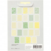 Cardboard Lace Patterns - grn-gelb