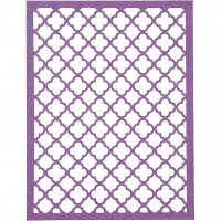 Cardboard Lace Patterns - blau-lila