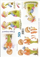 3D-Bogen Junge und Mdchen von LeSuh (4169184)