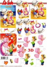 3D-Bogen Pretty Children von LeSuh (777.013)