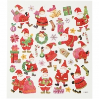 Creativ-Sticker Happy Santa Claus