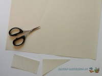Mini-Bastelpapier-Set Kleine Blumen elfenbein von LeSuh