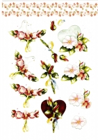Stanzbogen-Buch Nr.2 - Flowers / Blumen