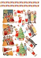 Stanzbogen-Buch Nr.19 - Lovely Christmas / Weihnachten