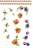 Stanzbogen-Buch Nr.15 - Happy Flowers / Blumen