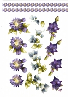 Stanzbogen-Buch Nr.22 - Spring Flowers / Frhlingsblumen