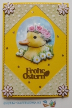 Sticker - Frohe Ostern - gold - 1775