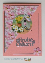 Sticker - Frohe Ostern - silber - 1775
