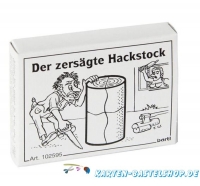 Mini-Knobelspiel - Der zersgte Hackstock