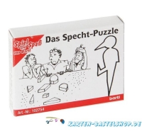 Mini-Holzpuzzle - Das Specht-Puzzle