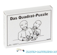 Mini-Holzpuzzle - Das Quadrat-Puzzle
